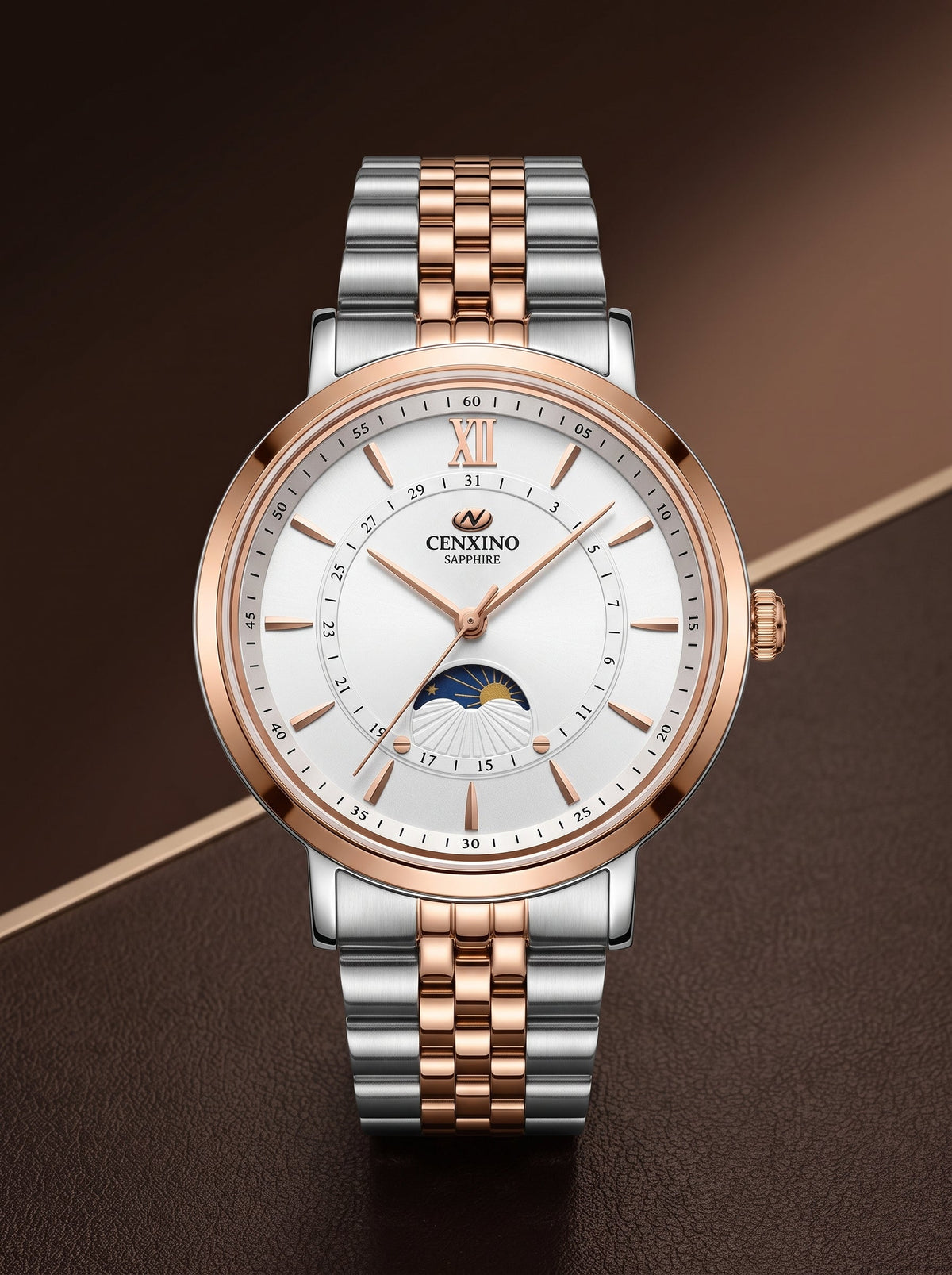 RISEE Eclipse Moonphase Watch